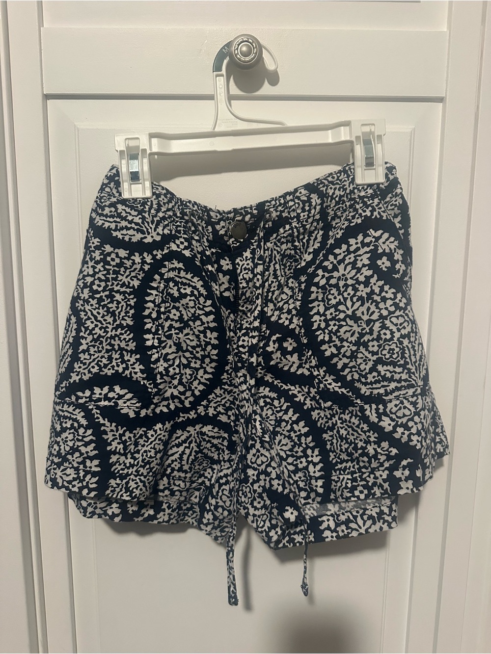 GAP Navy & White Printed Shorts